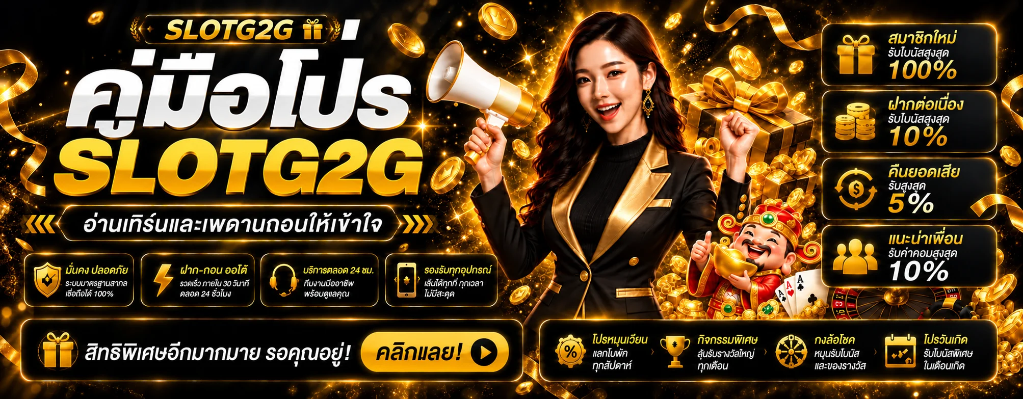 SLOTG2G | คู่มือโปร ยอดเทิร์น และเพดานถอน