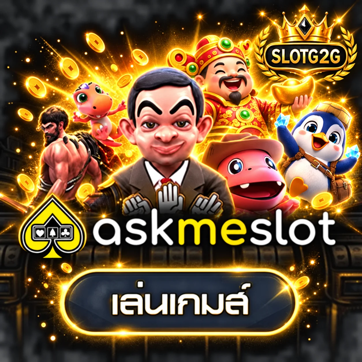 การ์ดทดลองเล่น AskMeSlot บน SLOTG2G